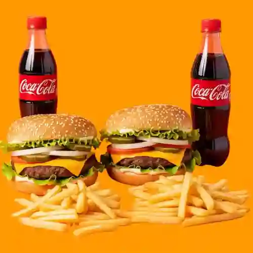 Combo de hamburguesas