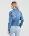 Chaqueta Femenino Azul Claro Femenino Azul Claro M Chevignon