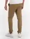 Pantalón Flex Hombre Khaki Talla 32 x 30 American Eagle