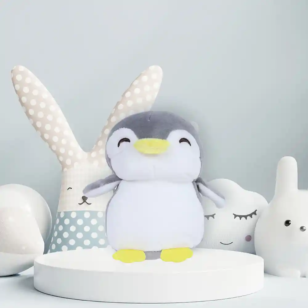 Miniso Peluche Blind Box Sorpresa Fruit Series Penguin Naranja