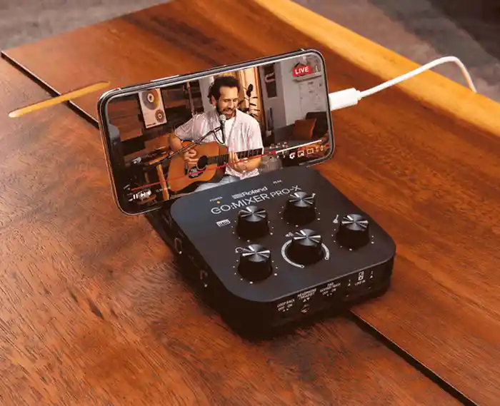 Roland Mezclador Gomixerpx Para Smartphone