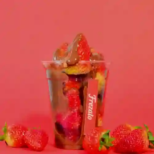 Fresas con Chocolate Pequeño+un Topping
