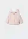Abrigo Dolly Rosa Pastel Talla 61 Niños Mango