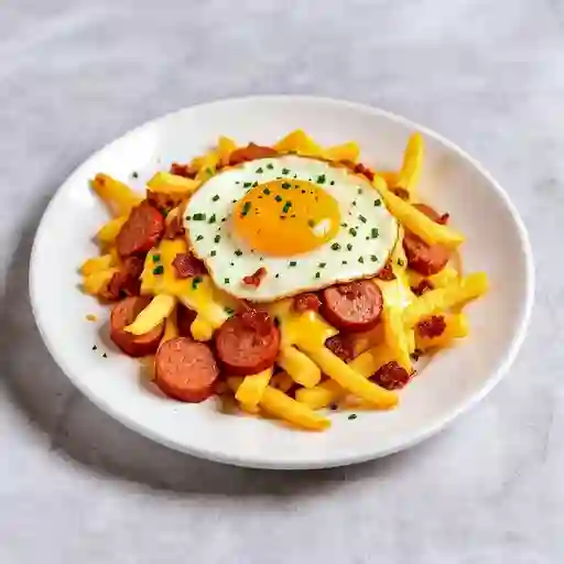 Salchipapa Tradicional