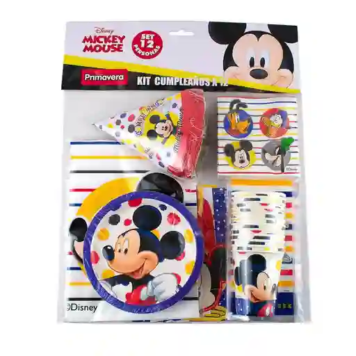 Kit Para Fiesta Mickey Mouse Primavera