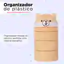 Miniso Organizador de Plástico Con Tres Cajones Shiba