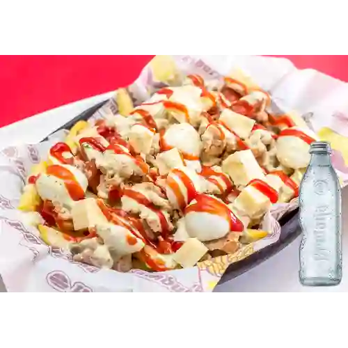 Combo Salchipapa Super Jim + Breta��a 300 ml