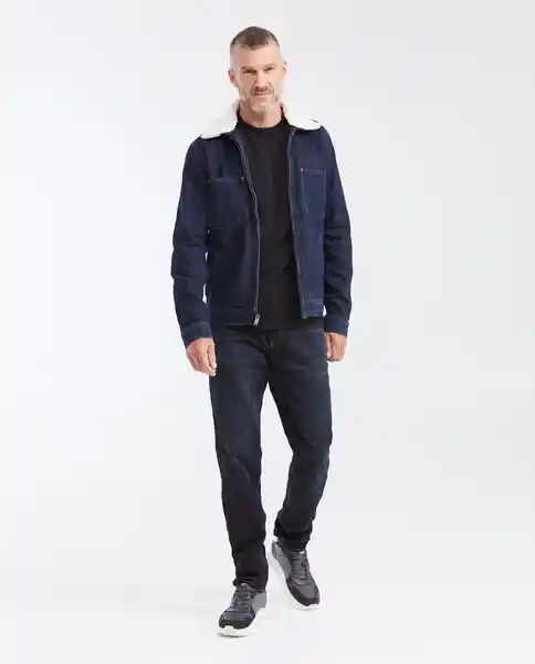 Jean Straight Fit Azul Dark Ultraoscuro T 30/32 Chevignon