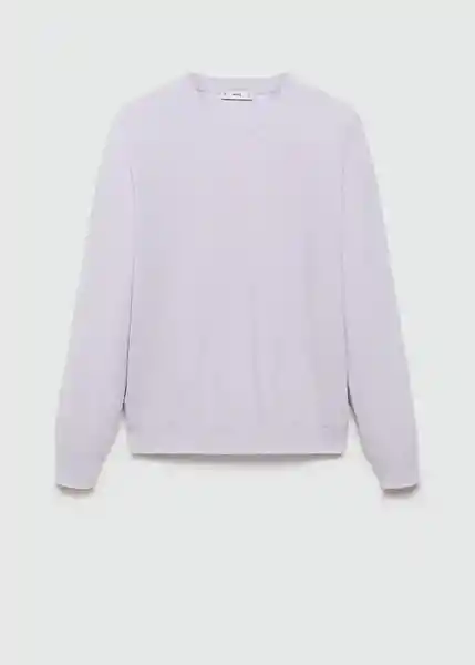 Jersey Ten Lila Talla S Hombre Mango