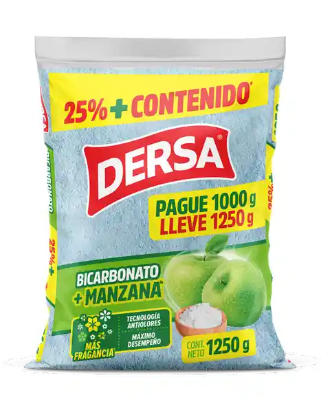 Dersa Set Detergente Bicarbonato + Manzana Verde