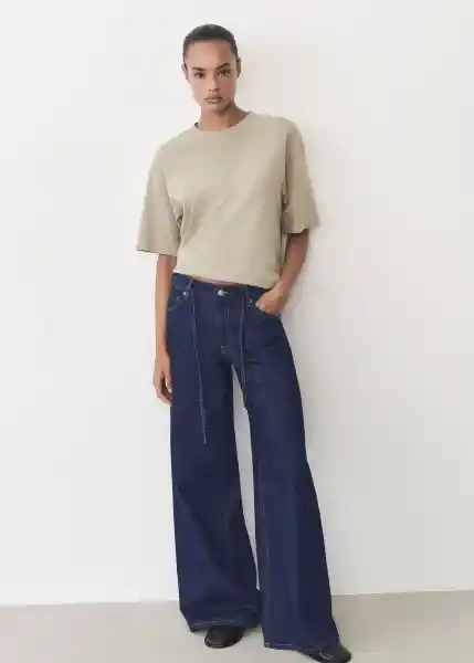 Jean Olivia Tejano Soft Talla 40 Mujer Mango
