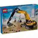 Lego Set de Construcción Excavadora de Obra Amarilla