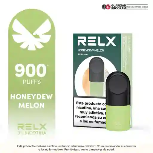 Relx Pod Vape Recargable Honeydew Melon 3%