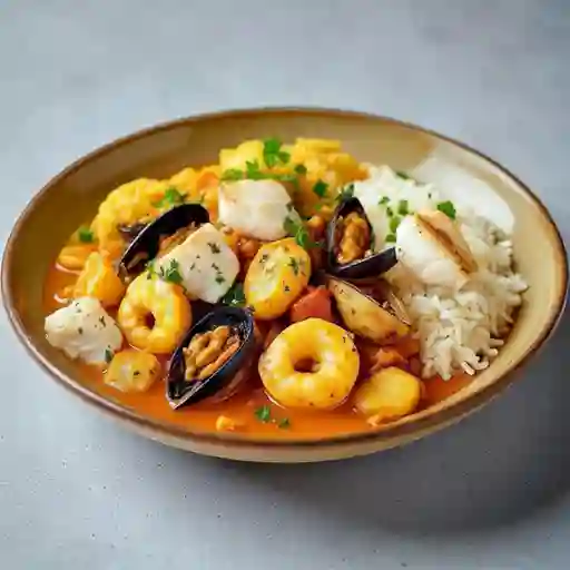 Cazuela de mariscos