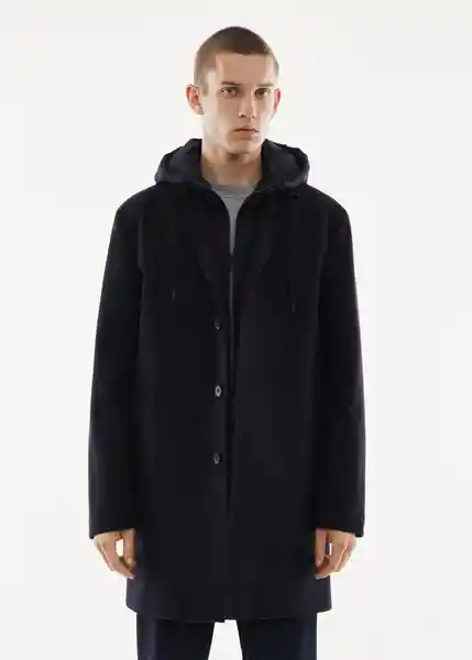 Abrigo Train Navy Talla L Hombre Mango