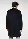 Abrigo Victor Navy Talla M Hombre Mango