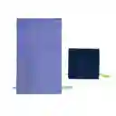 Set de Toalla Microfibra Azul Casaideas