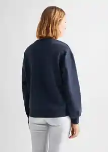 Buzo Sudadera Bold Navy Talla 21 Teen Niñas Mango