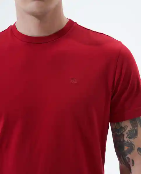 Camiseta Hombre Rojo Talla M 840C000 Americanino