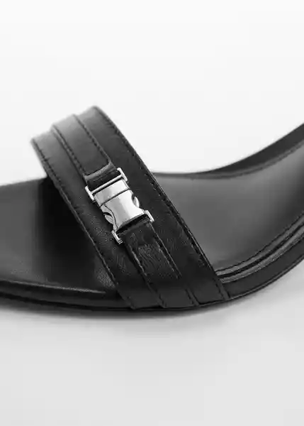 Sandalias Ani Negro Talla 36 Mujer Mango