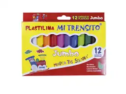 Plastilina Jumbo mi trensito 