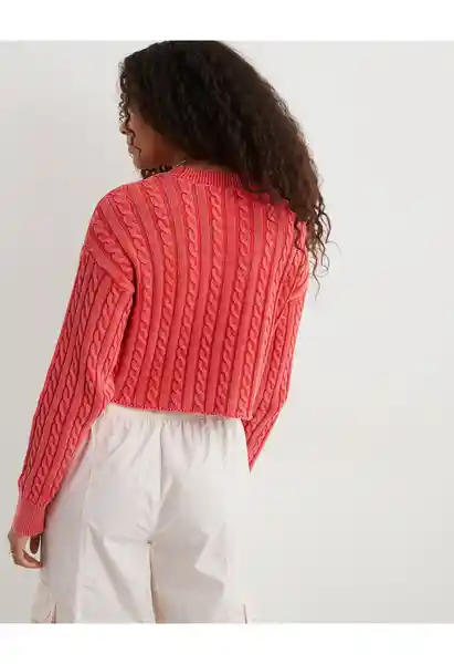 Suéter Aerie Rojo Talla MEDIUM American Eagle
