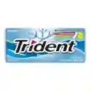 Trident Chicle Sin Azúcar Sabor Menta Fresca Pack