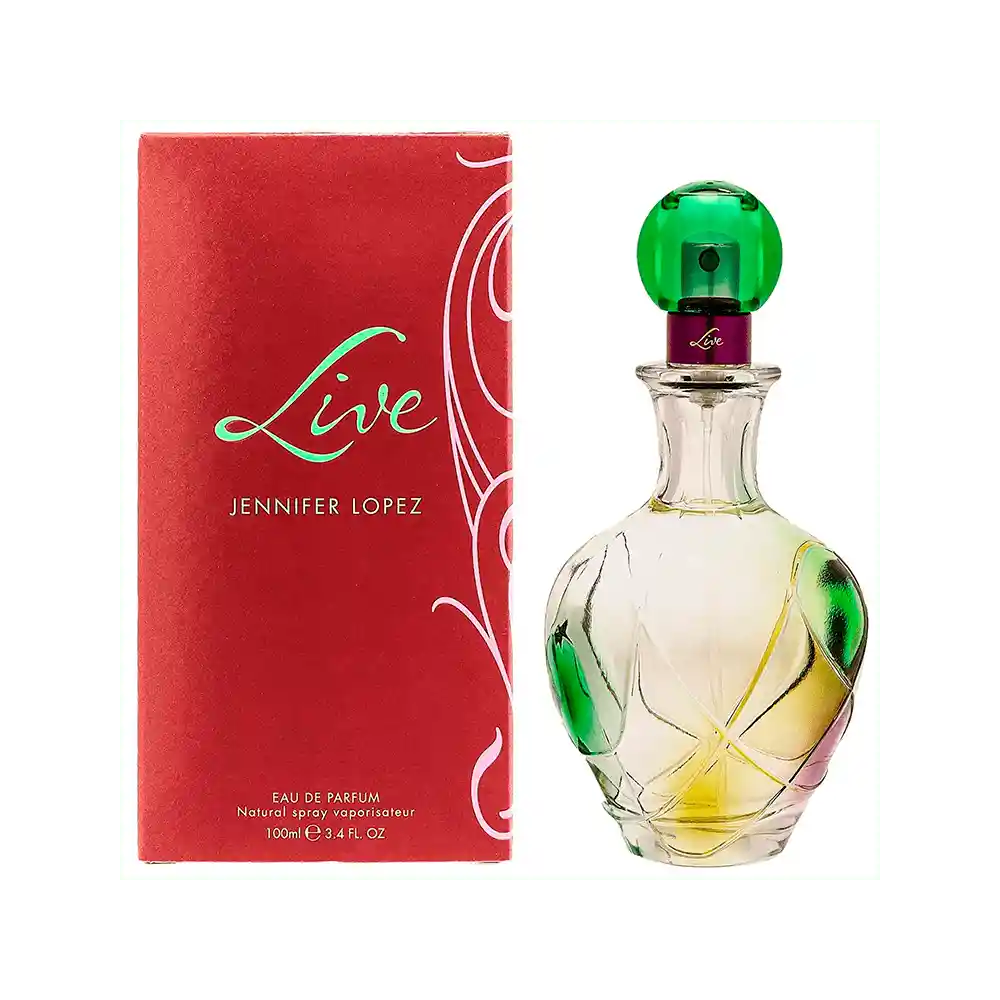 Loción perfume Live JLO 100ml Mujer Original garantizada