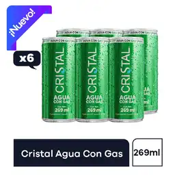 Cristal Agua Con Gas