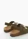 Sandalias Carlo Khaki Talla 31 Niños Mango