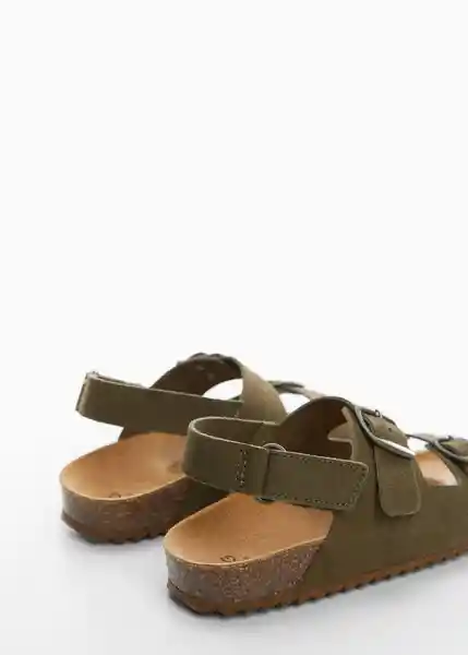 Sandalias Carlo Khaki Talla 31 Niños Mango