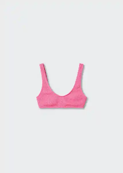 Top Bikini Solene Rosa Talla M Mujer Mango