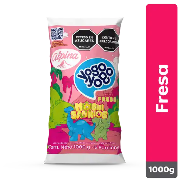 Yogo Yogo Fresa Bolsa 1000 g