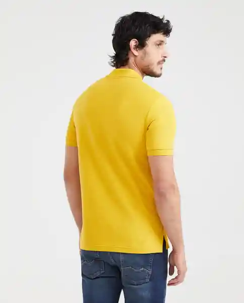 Camiseta Polo Clasic Amarillo Ópaco Oscuro L Chevignon