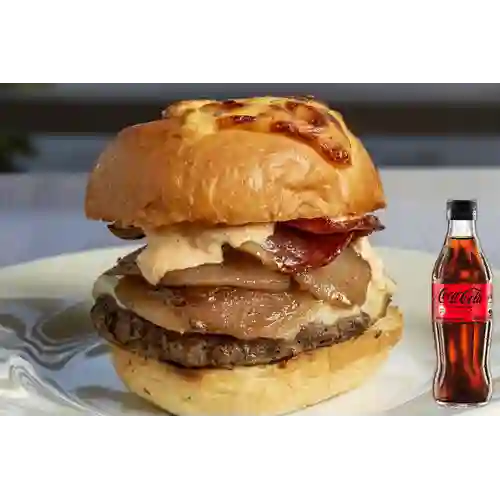 Hamburguesa la Celeste 140 gr +Cocacola S/az 300ml