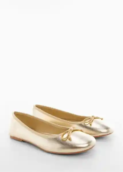 Zapatos Gigi Oro Talla 33 Niña Mango