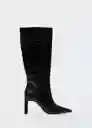 Bota Daily1 Negro Talla 42 Mujer Mango