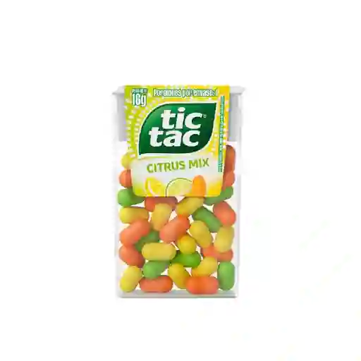 Pastillas Tic Tac Limon Lima Mandarina Citrus Mi(16 Gr)