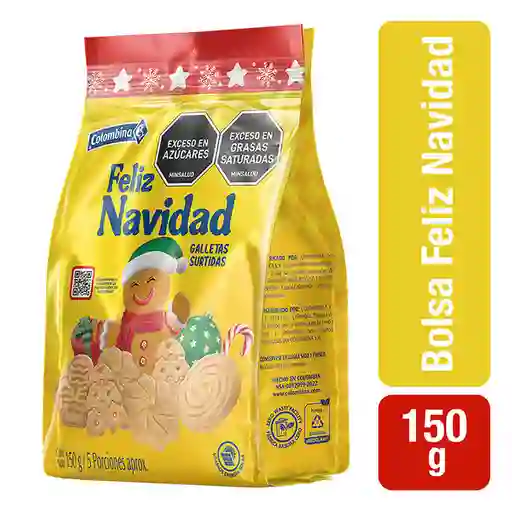 Colombina Galletas Surtida Feliz Navidad