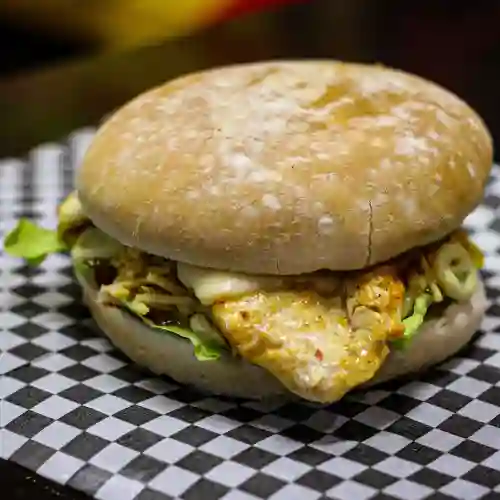 Hamburguesa Clásica de Pollo