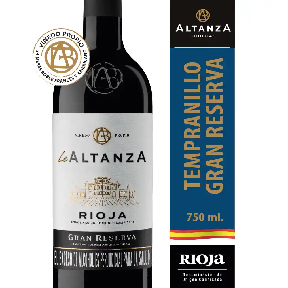 Le Altanza Vino Tinto Gran Reserva 750 mL