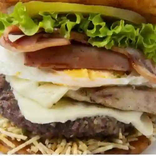 Patacón Burguer Súper VIP