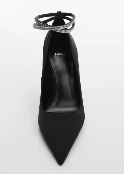 Zapatos Rona Mujer Negro Talla 39 Mango