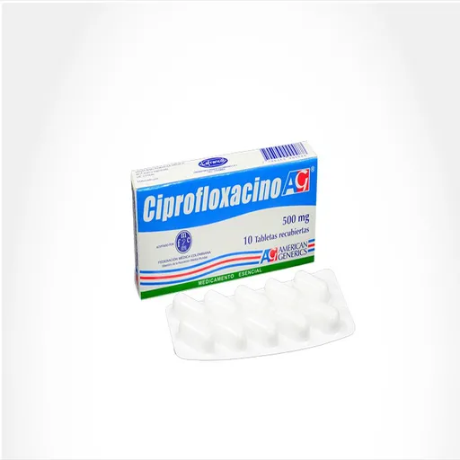 American Generics Ciprofloxacino (500 mg)