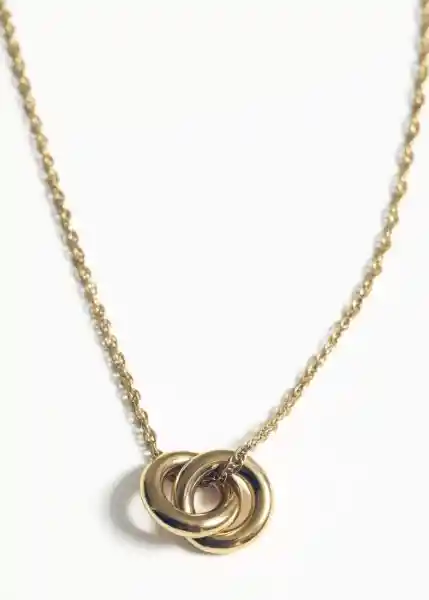 Collar Kioto Oro Talla 99 Mujer Mango