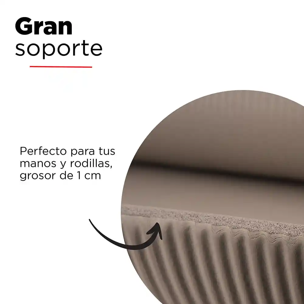 Tapete de Yoga Gris 1.0 mm