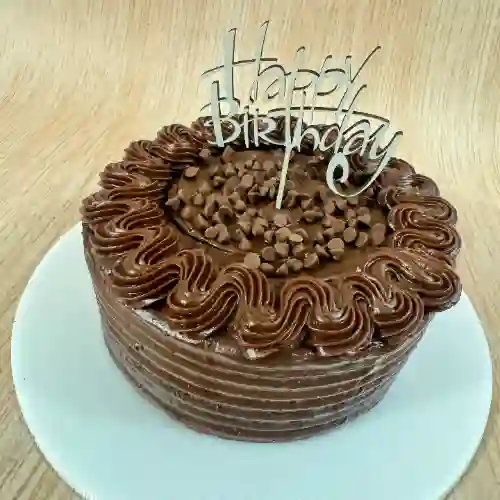 Torta Chocolatoza + Topper Happybirthday