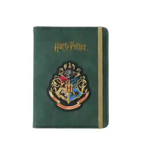 Portapasaporte Banda Elástica Verde Serie Harry Potter Miniso