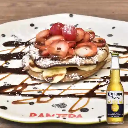 Combo Pancakes + Cerveza Corona Bot. 355ml