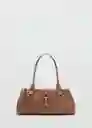 Bolso M Amazona Caramelo Talla 99 Mujer Mango